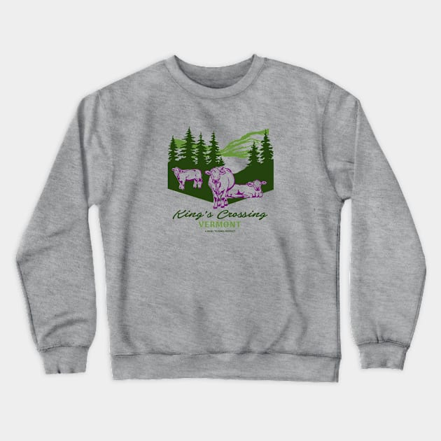 King's Crossing, Vermont: Home of the Skrulls Crewneck Sweatshirt by Newpanel2